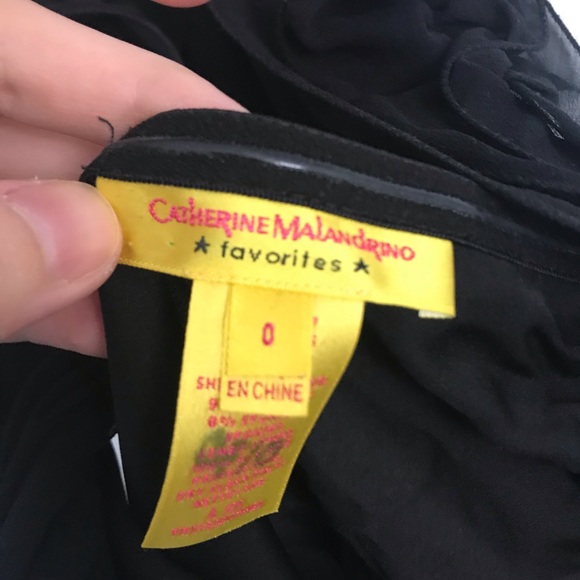 Catherine Malandrino one shoulder ruffle dress - Picture 6 of 6